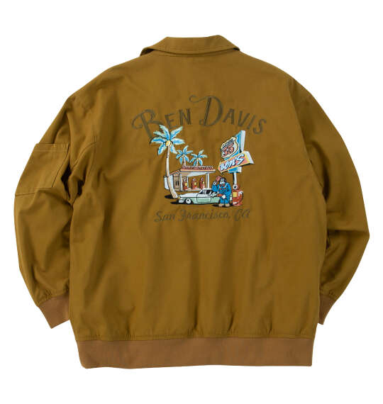 BEN DAVIS コットンダックスーベニアジャケット ベージュ