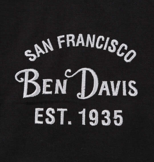 BEN DAVIS コットンダックスーベニアジャケット ブラック