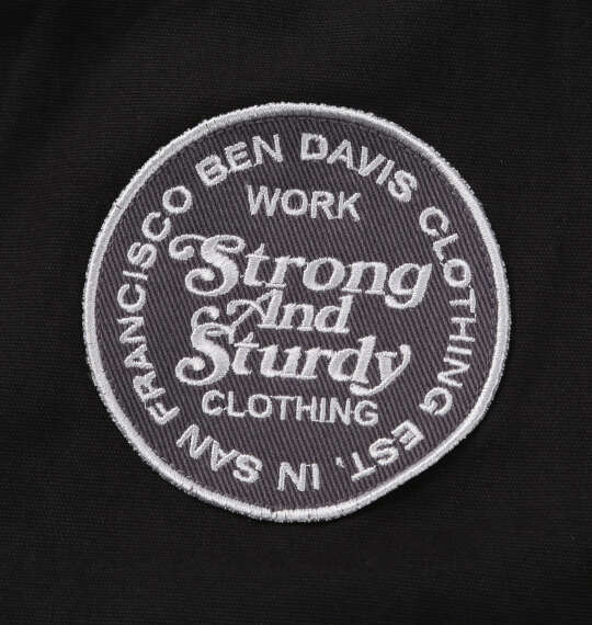 BEN DAVIS コットンダックスーベニアジャケット ブラック