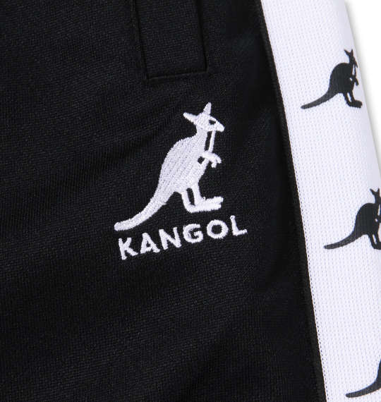 KANGOL エステルラインパンツ ブラックA