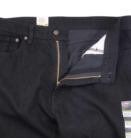 Levi's® 505™レギュラーストレートデニムパンツ NATIVE CALI(ブラック)