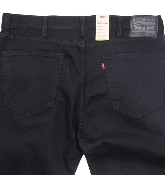 Levi's® 505™レギュラーストレートデニムパンツ NATIVE CALI(ブラック)