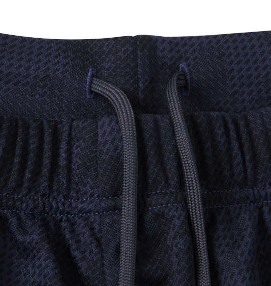 DESCENTE ジャガードグラフィックハーフパンツ ネイビー