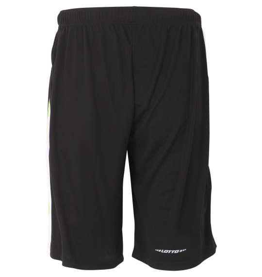 LOTTO DRYメッシュハーフパンツ ブラック