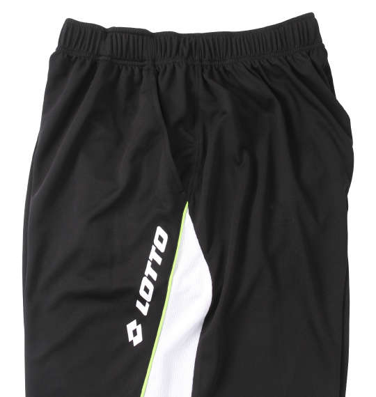 LOTTO DRYメッシュハーフパンツ ブラック