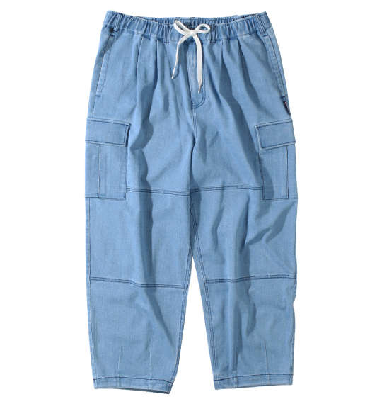 DCSHOES 23BIGカーゴパンツ ライトインディゴデニム
