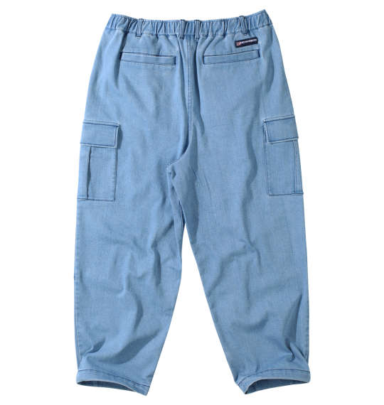 DCSHOES 23BIGカーゴパンツ ライトインディゴデニム
