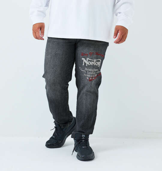 Norton デニムパンツ サンドブラック