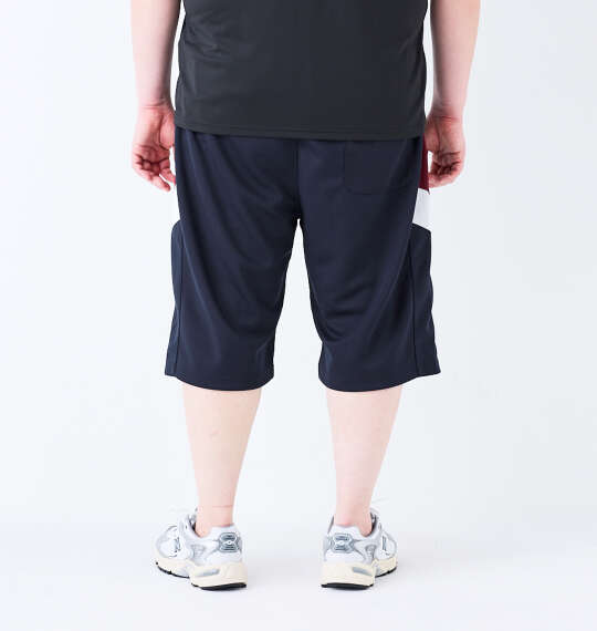 SOUL SPORTS×新日本プロレス ジャージハーフパンツ ネイビー