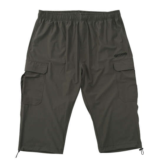 ヒヤロン×OUTDOOR PRODUCTS 接触冷感カーゴクロップドパンツ チャコール