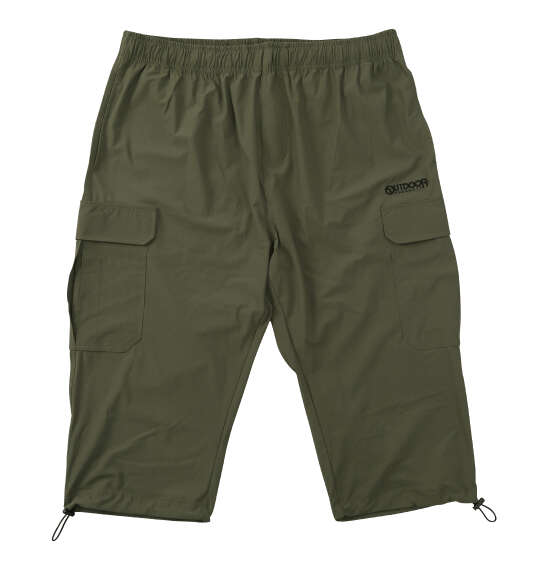 ヒヤロン×OUTDOOR PRODUCTS 接触冷感カーゴクロップドパンツ カーキ