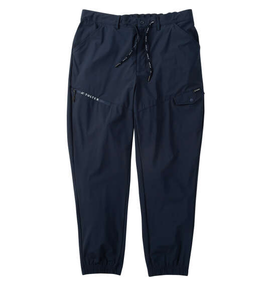 TULTEX 冷感ストレッチジョガーパンツ ネイビー