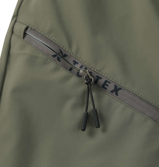 TULTEX 冷感ストレッチジョガーパンツ カーキ