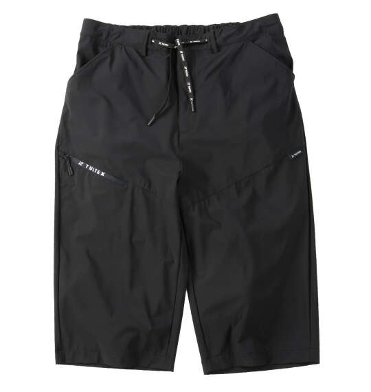 TULTEX 冷感ストレッチハーフパンツ ブラック