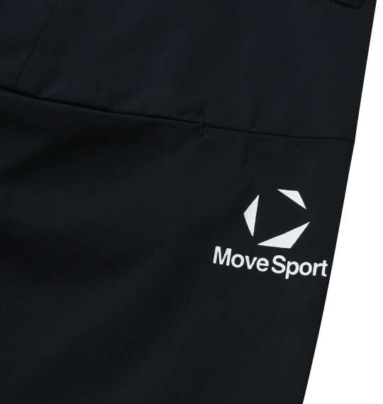 MOVESPORT ストレッチクロスロングパンツ ブラック