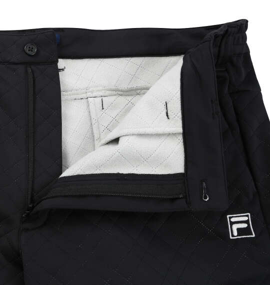 FILA GOLF 高周波キルトボンディングパンツ ブラック