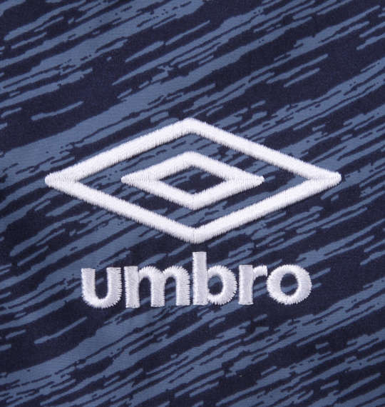 UMBRO 裏トリコット起毛ウインドジャケット ネイビー