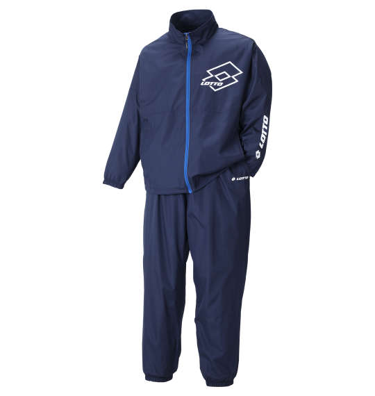 LOTTO タフタ裏トリコットブレーカーセット ネイビー