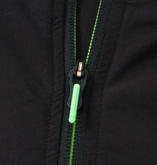 DESCENTE エアリートランスファーソフトフルジップパーカー ブラック