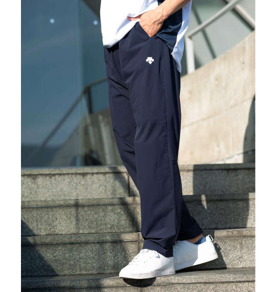 DESCENTE エアリートランスファーソフトロングパンツ ネイビー
