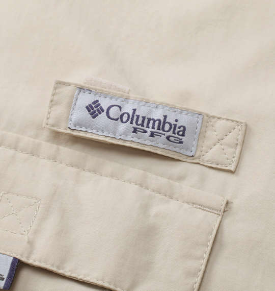 Columbia バハマショートスリーブシャツ フォッシル