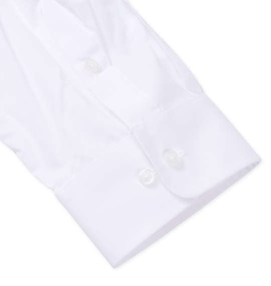 MANCHES COLLECTION レギュラーカラー長袖シャツ ホワイト