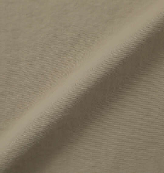 DICKIES ナイロンタッサー半袖ワークシャツ カーキ