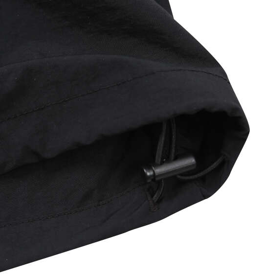 DICKIES ナイロンタッサー半袖ワークシャツ ブラック