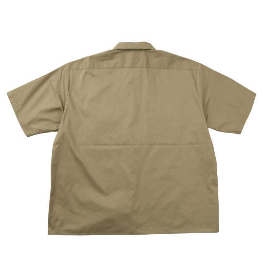 DICKIES 1574オリジナル半袖ワークシャツ カーキ