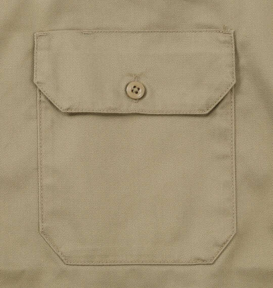 DICKIES 1574オリジナル半袖ワークシャツ カーキ