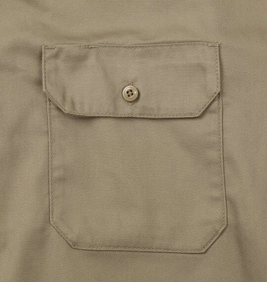 DICKIES 574長袖ワークシャツ(ORIGINAL FIT) カーキ