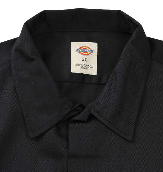 DICKIES 574長袖ワークシャツ(ORIGINAL FIT) ブラック