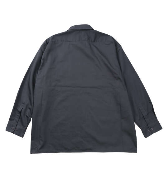 DICKIES 574長袖ワークシャツ(ORIGINAL FIT) チャコールグレー