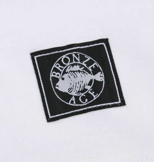 BRONZE AGE ロゴ半袖Tシャツ ホワイト