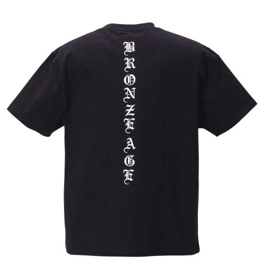 BRONZE AGE ロゴ半袖Tシャツ ブラック