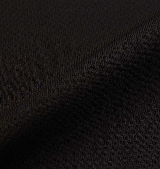 LE COQ SPORTIF エアロドライニットハーフジップシャツ ブラック
