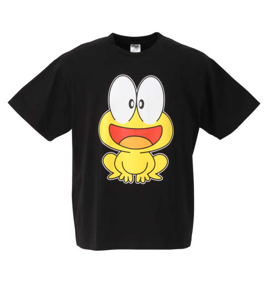 ど根性ガエル 半袖Tシャツ ブラック