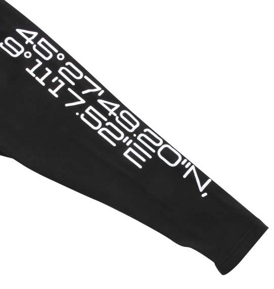 SY32 by SWEET YEARS ミラノロゴ長袖Tシャツ ブラック