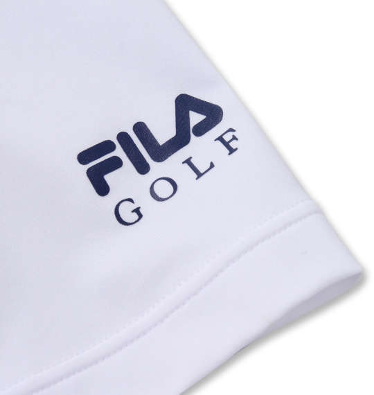 FILA GOLF 半袖シャツ+インナーセット ネイビー×ホワイト