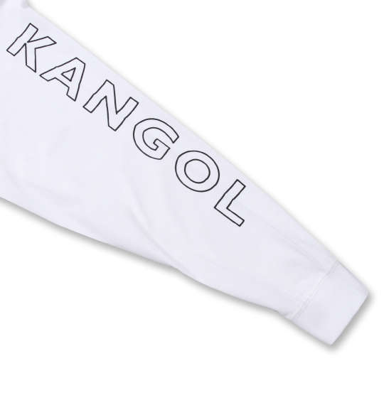 KANGOL 天竺長袖Tシャツ オフホワイト