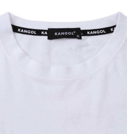 KANGOL 天竺長袖Tシャツ オフホワイト
