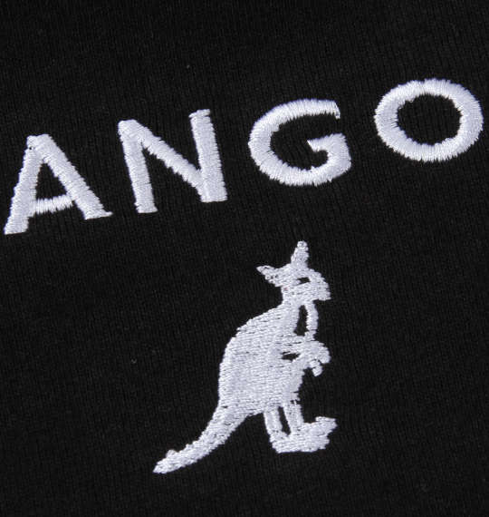 KANGOL 天竺長袖Tシャツ ブラック