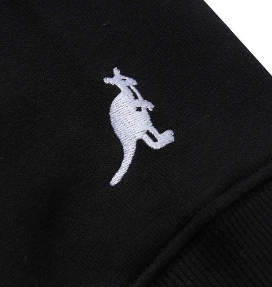 KANGOL 裏毛クルートレーナー ブラック