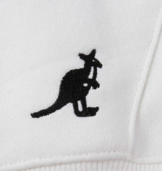 KANGOL 裏毛プルパーカー オフホワイト