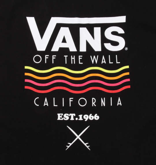 VANS Wave&Surf半袖Tシャツ ブラック