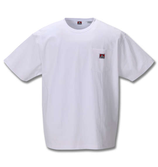 BEN DAVIS ポケット半袖Tシャツ ホワイト