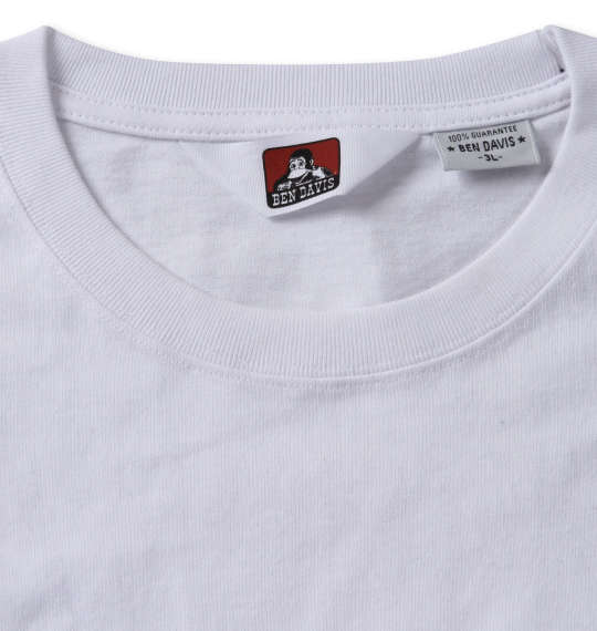 BEN DAVIS ポケット半袖Tシャツ ホワイト