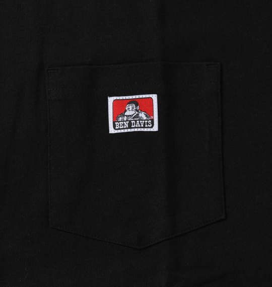 BEN DAVIS ポケット半袖Tシャツ ブラック