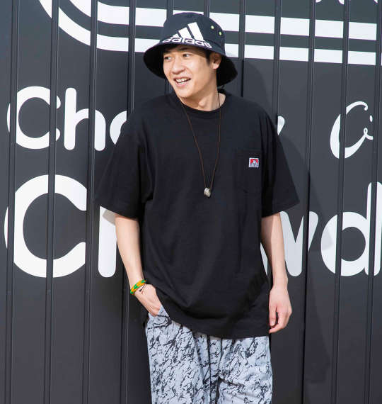 BEN DAVIS ポケット半袖Tシャツ ブラック