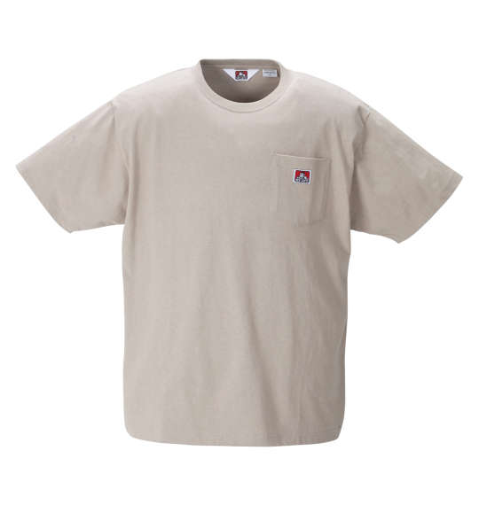 BEN DAVIS ポケット半袖Tシャツ ベージュ